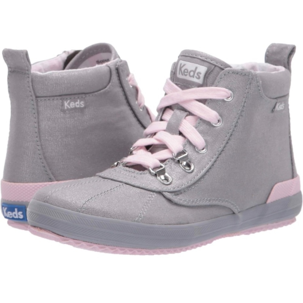 NIB Keds Scout Grey Youth Boot - size 1M